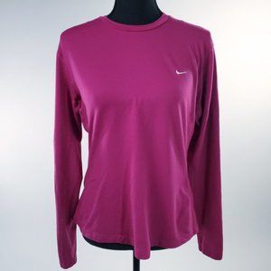 Nike Dry Fit Womens Large Fuscia Top